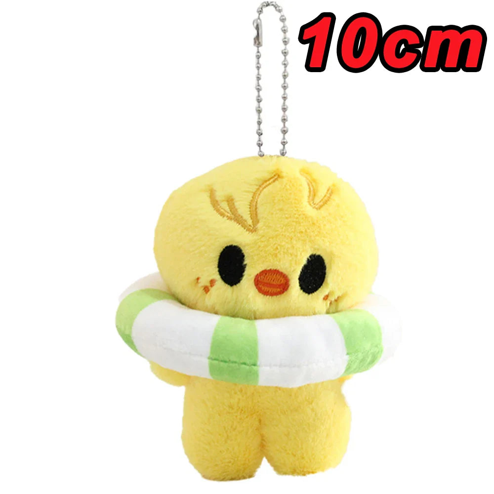 SKZOO Plush Keychain Plush Keychain Wolf Plush Toy Seoul FM Week Cloak Doll Magic School Kid Birthday Gift