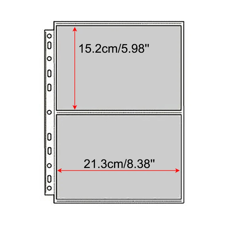 A4 Binder Photocards Holder Kpop Photo Card Page 2/3/4/9/10 Pocket Sleeves PVC Free Photo Album Refills 4x6 10x15 Pocket Sleeves