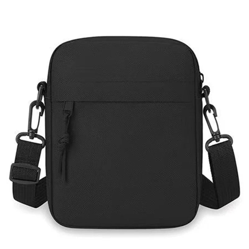 Men's and women's single-shoulder bags, crossbody bags, solid-colored single-shoulder small bags, lightweight mobile phone bags