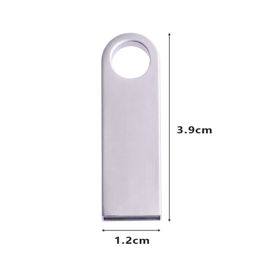 USB Flash Drive Colorful Metal 128GB 64GB 32GB Pen Drive 16GB 8G 4GB 128M Pendrive Free Key Chain Memory Stick Creative Business