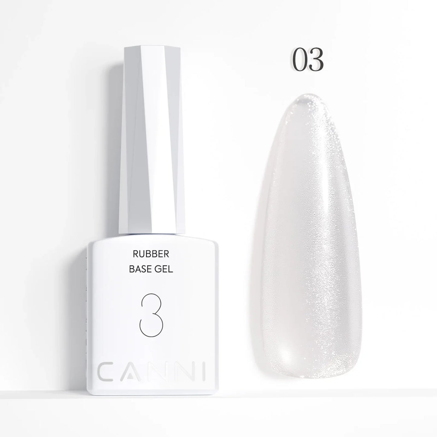 CANNI Nail Gel Polish HEMA/TPO FREE Extension UV Gel Builder Nail Gel In Bottle Semi Permanent Rubber Base Self-leveling Gel