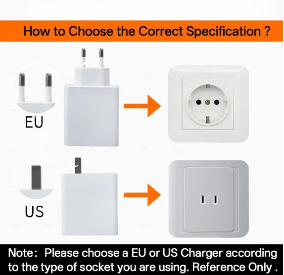 Original Xiaomi 45W EU Turbo Charger Mi Adapter 33W 27W Cable POCO Redmi Note 10 11 12 13 14 15 Pro 11T 12S 9