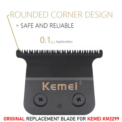 Original Replacement Blade for Kemei KM-2299 Clipper Professional Hair Trimmer Cutting Knife Head Parts Accessories