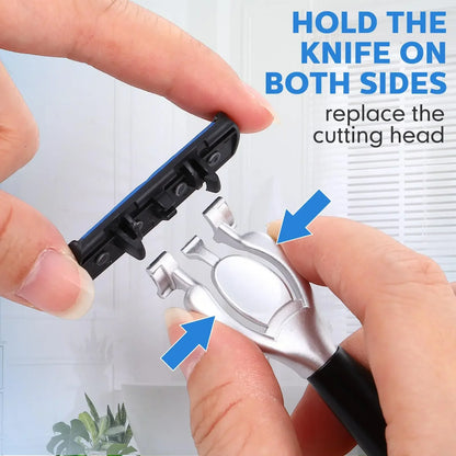 3/6/12 Pcs/ High Quality Man Safety Razor Blade 6 Layer German Stainless Steel Shaving Cartridges Compatible Mach Shaver
