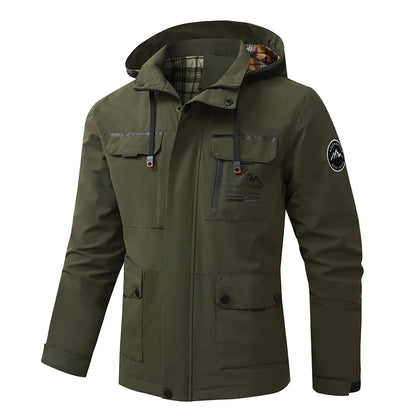 2025 Men Winte Vintage High Quality Jackets Windproof Waterproof Coats Parkas Male Brand solid Casual Thick Warm Jackets