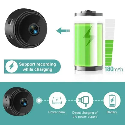 A9 WiFi Mini Camera Wireless Video Recorder Security Protection Camera Smart Home Monitoring Camera For Infants And Pets 2026