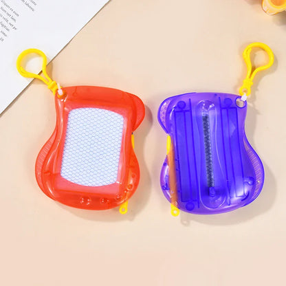 6/12PCS Magnetic Drawing Board Erasable Writing Pad Mini Keychain Kids Birthday Party Favors for guest Pinata Goodie Bag Filler