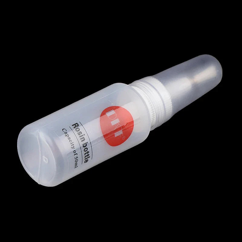 50ml Plastic Clear Liquid Alcohol Bottle Rosin Solder Flux Paste Bottle Dropper With Brush For Welding Repair Tools