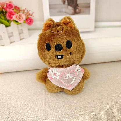 SKZOO Plush Keychain Plush Keychain Wolf Plush Toy Seoul FM Week Cloak Doll Magic School Kid Birthday Gift