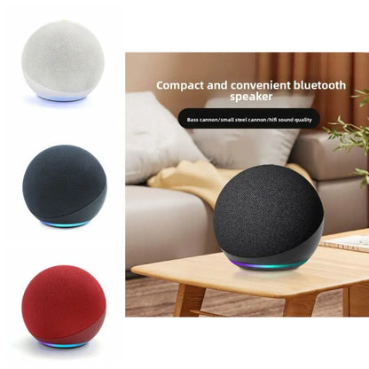 Alaxe Bluetooth Speaker Subwoofer compact and powerful outdoor indoor speaker with high-quality sound and a mini desktop design