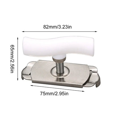 Stainless Steel Multi-Use Jar Opener | Adjustable Labor-Saving Tool for Bottle Caps  Can Lids | Commercial Kitchen & Home Gadget
