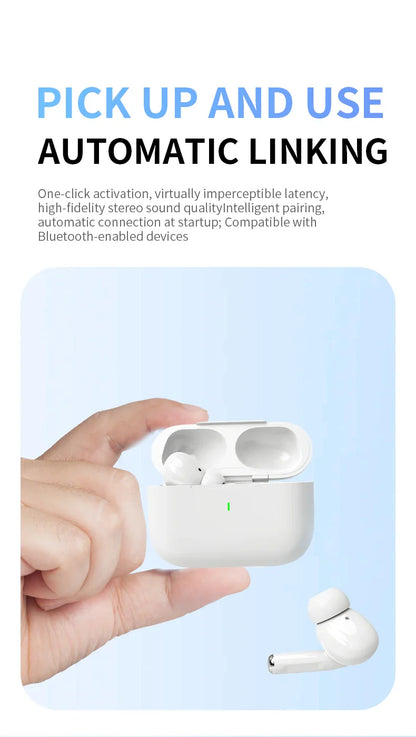 2025 Air Pro Wireless Bluetooth Earphones TWS Headset HiFi Earbuds Noise Reduction Headphones Waterproof For IPHONE Android