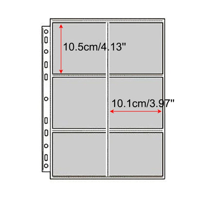 A4 Binder Photocards Holder Kpop Photo Card Page 2/3/4/9/10 Pocket Sleeves PVC Free Photo Album Refills 4x6 10x15 Pocket Sleeves