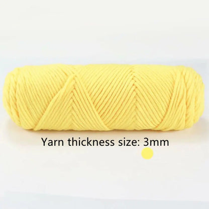 Lover Scarves Handmade 100g Hand Knitting DIY Knitting Chunky Crochet 8 Ply Thread Milk Cotton Yarn Woolen Yarn