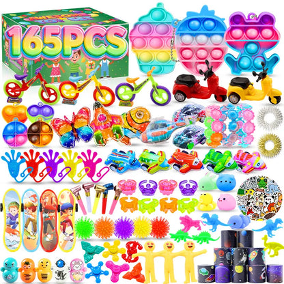 30/200/300PCS Party Favors Toy Assortment Giveaway Pinata Filler Bulk Toys for Kids Birthday Party Present Souvenir Toys Gift