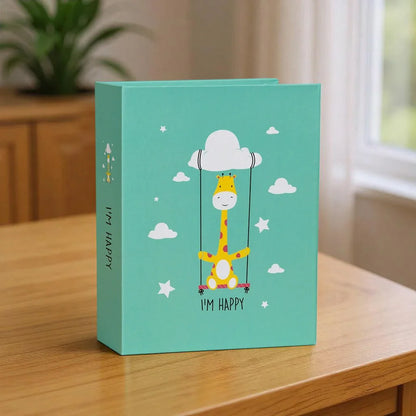 The Cartoon Cover Album Is Exquisite. It Can Hold 100 6-inch Photos And Is Suitable For Family Memory Storage And Collection