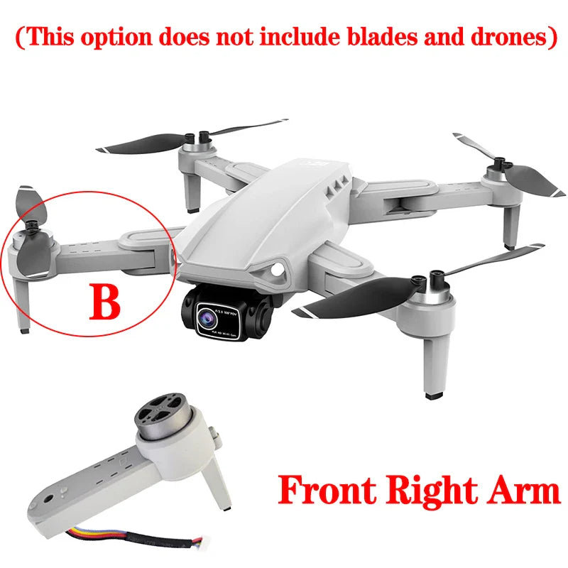 L900 Pro SE Mini Drone Original Propellers Spare Part for L900pro se Paddles Drone Arm Replacement Accessories