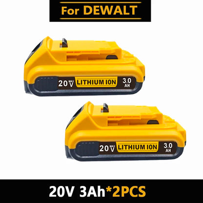3.0Ah for Dewalt original 20V rechargeable tool battery DCB200 DCB201 DCB206 18V 20v 3AH .For Dewalt 18V 20V tool battery