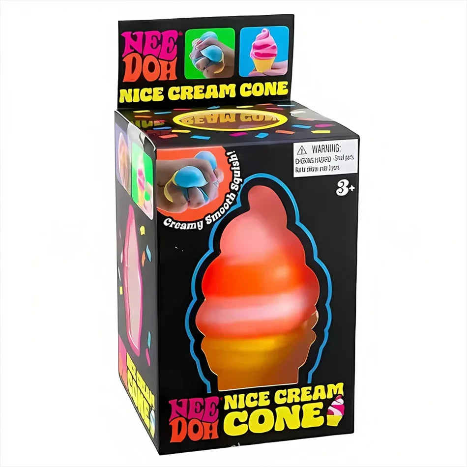 Trending Nee Doh Jellyfish & Cube Squish Toy, Soft Jelly Squeeze Stress Relief Fidget Toy, Sensory NeeDoh for Kids & Adults