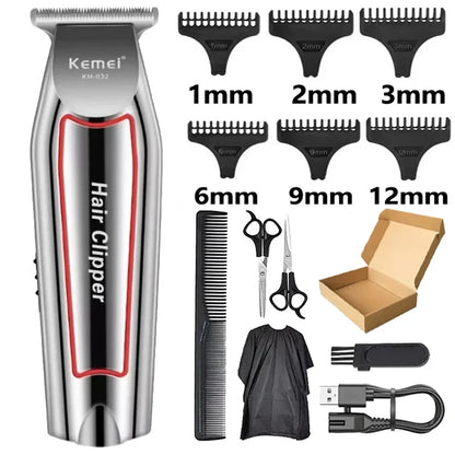 Kemei Hair Clipper Kit Men's Electric Shaver Hair Trimmer Machine Professional Hair Cutting Machine Km-2299 Km-032 Km-2024