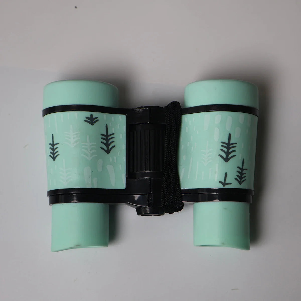 4x30 Binoculars Plastic Children Colorful Lightweight for Kids Contemporary Styling Compact Eyepiece Optical