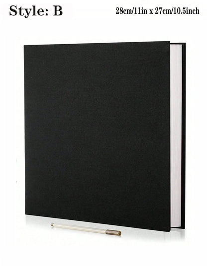 1pc Linen Photo Album Self Adhesive Scrapbook Album for 2x3 4x6 5x7 8x10 Pictures DIY Photo Book Birthday Gifts for Women Mom