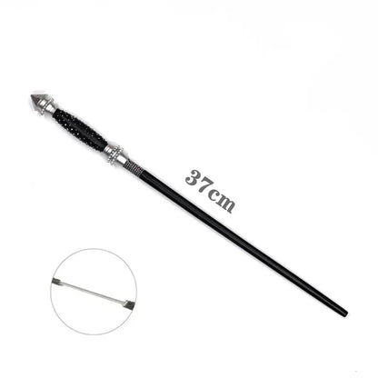 New Anime Cosplay Metal Core Magic Wand Harri Decoration Toy Accessories For Bacchetta Di Plastic Pottee Magic Stick