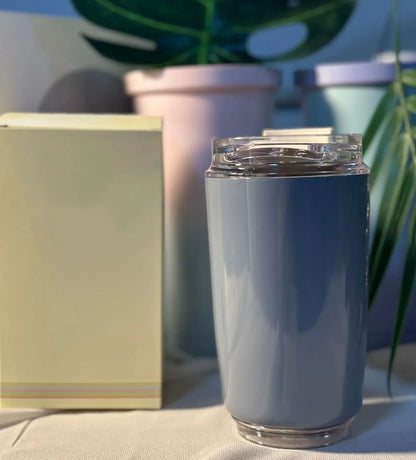 240ml Beverage Cups Travel Portable Drinking Cup Stainless Steel Vacuum Leak proof Coffee Hot & Cold Insulated Mug wholesale sme
