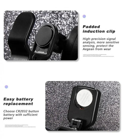 NEW Rechargeable Guitar Tuner For All Instruments Clip on Electronic Tuner for Guitar Bass Ukulele Violin Mandolin Banjo