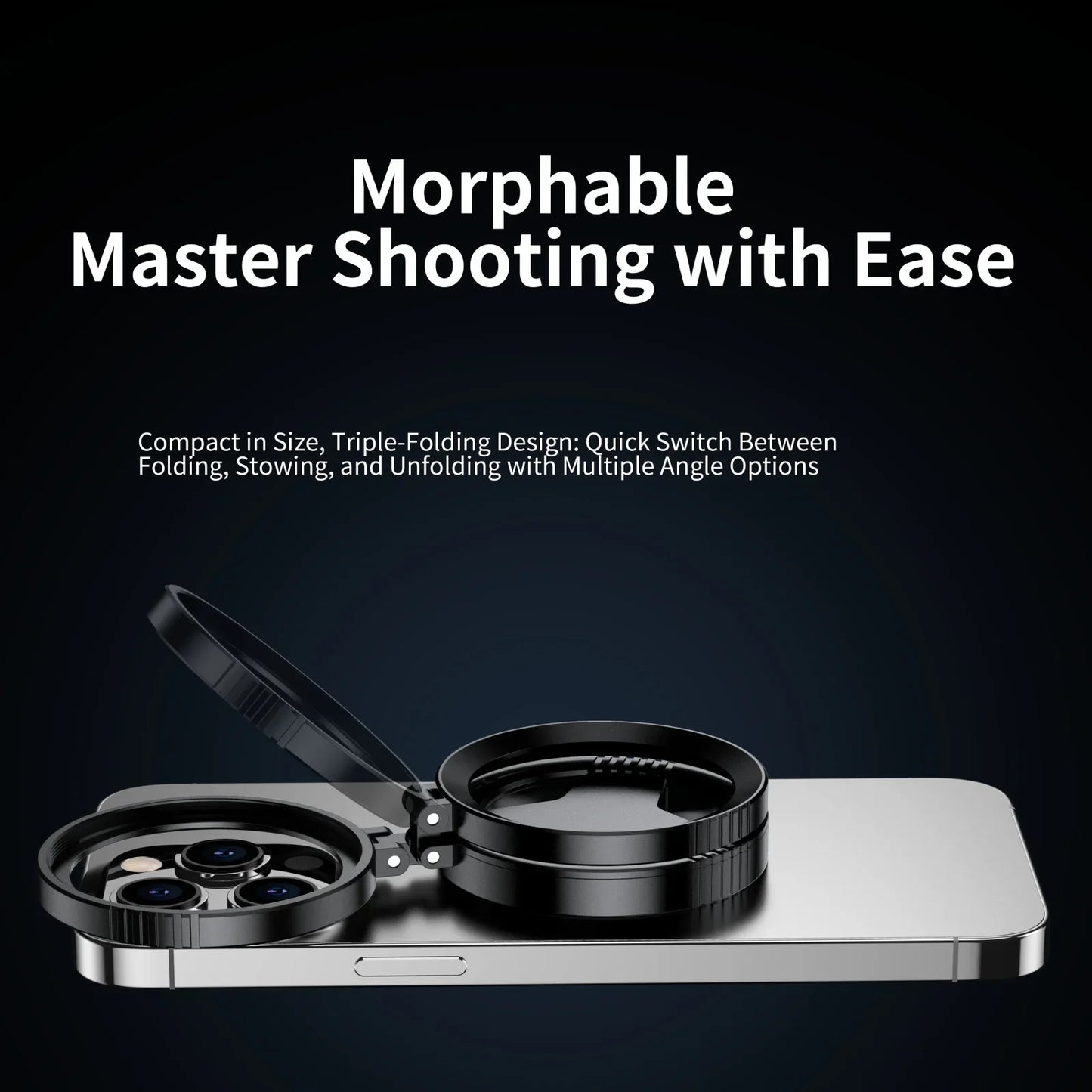 52mm CPL Polarizer Filter Magnetic Holder For iPhone 17 16 15 14 Pro Max Plus Andriod Smartphone for Vlogging Filter bracket