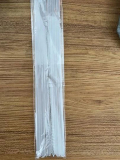 Reusable Straw with Cleaning Brush Plastic Replacement Straw Compatible with Stanley 40 oz 30 oz Cup Tumbler