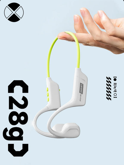 Genuine Lenovo S102 Bone Conduction Earphones Air Conduction Headphones BT V6.0 Wireless Sports HiFi Sound Waterproof Headsets