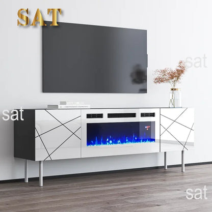 #For TV Stand with Fireplace Included TV Table Cabinet Television Cabinet TV Console Living Room Furniture