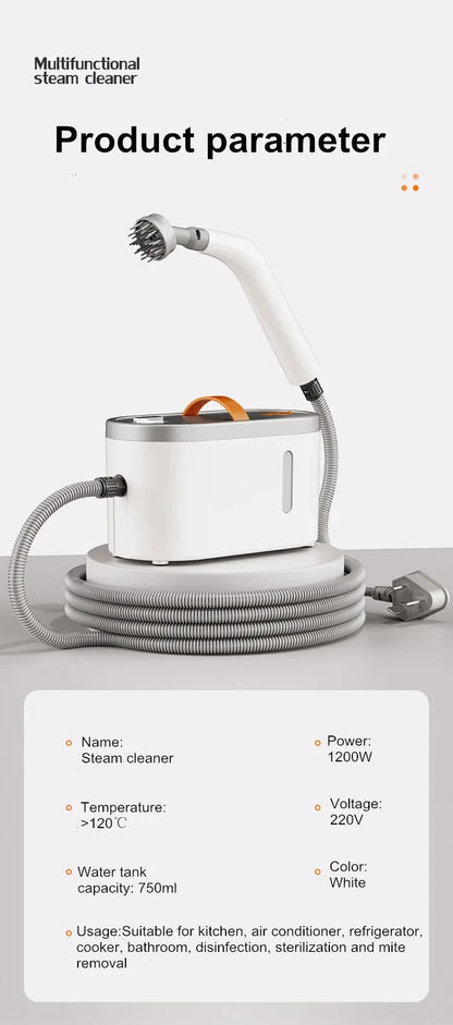 TINSOL New Handheld High Temperature Steam Cleaner Kitchen Hood Cleaner for Deep Cleaning and Sanitising Electric Steam Cleaner