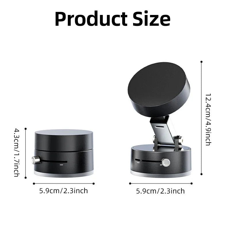 Universal Vacuum Magnetic Suction Cup Folding Swivel Stand Double-sided Suction Cup Vacuum Swivel Stand Mobile Phone Holder