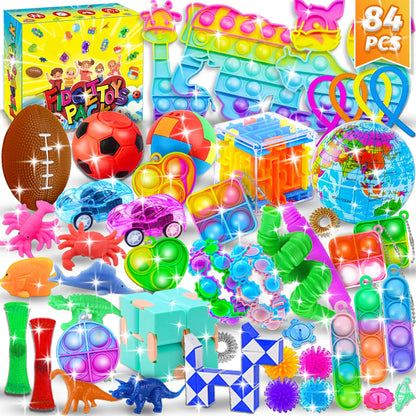 30/200/300PCS Party Favors Toy Assortment Giveaway Pinata Filler Bulk Toys for Kids Birthday Party Present Souvenir Toys Gift