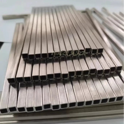 304 stainless steel small square tube pipe Hollow square steel rod Small diameter rectangular tube 3x3 4x4 5x5 6x6 7x7 8x8
