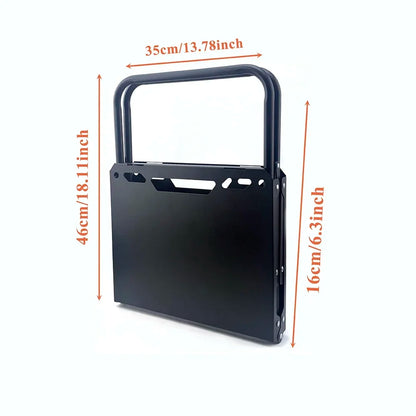 Portable Foldable Picnic Table, Lightweight Outdoor Camping & Beach Table with Hollow Edge, Hangable and Easy to Carry for Trave