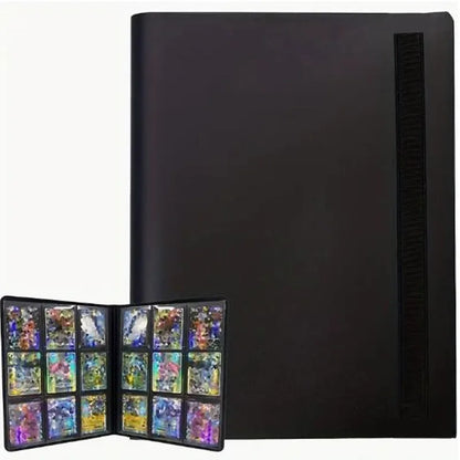1Pc Card Binder 160/360/480 Trading Card Holder Book PP Cover Binder For Cards Durable Side Loading Card Book With Gaming Cards