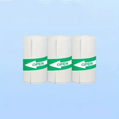10Pcs Mini Printer Paper For peripage Self Adhesive Thermal Paper Printable Sticker Paper for Pocket Thermal Printer