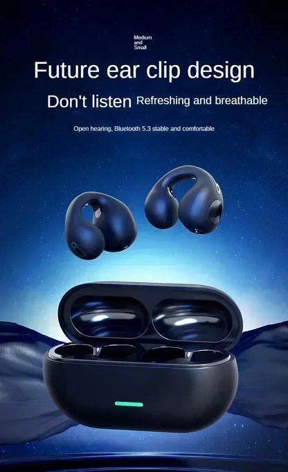 Brand new original T75 bone conduction wireless Bluetooth 5.3 headphones sports HiFi sound quality headphones