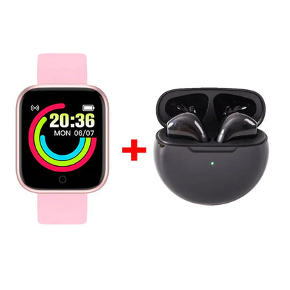 D20 Smart Watch Sport Fitness Tracker Pedometer Smartwatch for Men Women Digital Wristwatch Y68 Pro6 Gift