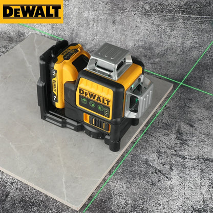 2026 Dewalt DW089LG 12 Lines 3 Sides*360 Degree Vertical 12V Lithium Battery Laser Level Horizontal Green Meter Outdoor