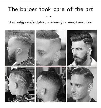 HIENA Professional Barber Clippers UBS 5V1A Rechargeable Low Noise Hair Trimmer for Men Daily Hair Styling Use
