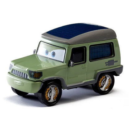 Cars Disney Pixar Cars Toy Lightning McQueen Jackson Storm Mater Sally Sheriff 1:55 Diecast Model Car Toy Children Birthday Gift
