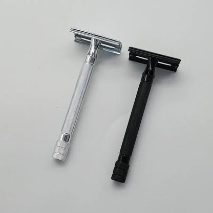 Double Edge Classic Mens Shaving Mild Hair Removal Shaver It With Small Brush Adjustable Safety Razor Face Razor