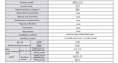 Thermal Overload Relay Protection NR4-12.5 Plug-In 3UA50