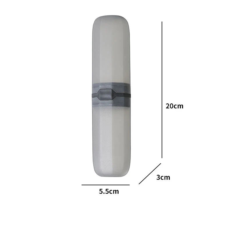Portable Toothpaste Toothbrush Protect Holder Case Travel Camping Storage Box Protect Toothbrush Toothpaste from Dirt and Damage