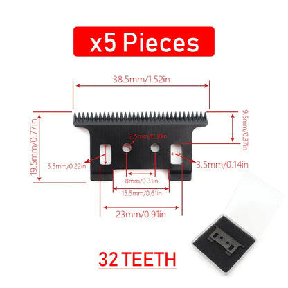 Original Replacement Blade for Kemei KM-2299 Clipper Professional Hair Trimmer Cutting Knife Head Parts Accessories