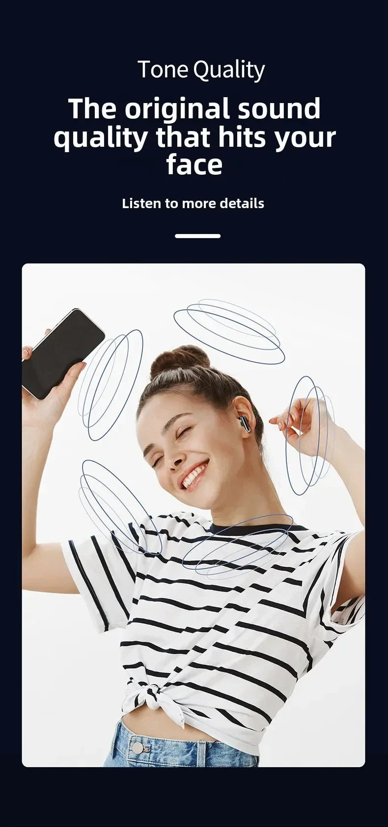 New Bluetooth headset Wireless Headphones Sport Earphones Waterproof Noise Reduction in-ear Wireless Earbuds With Mic For phones